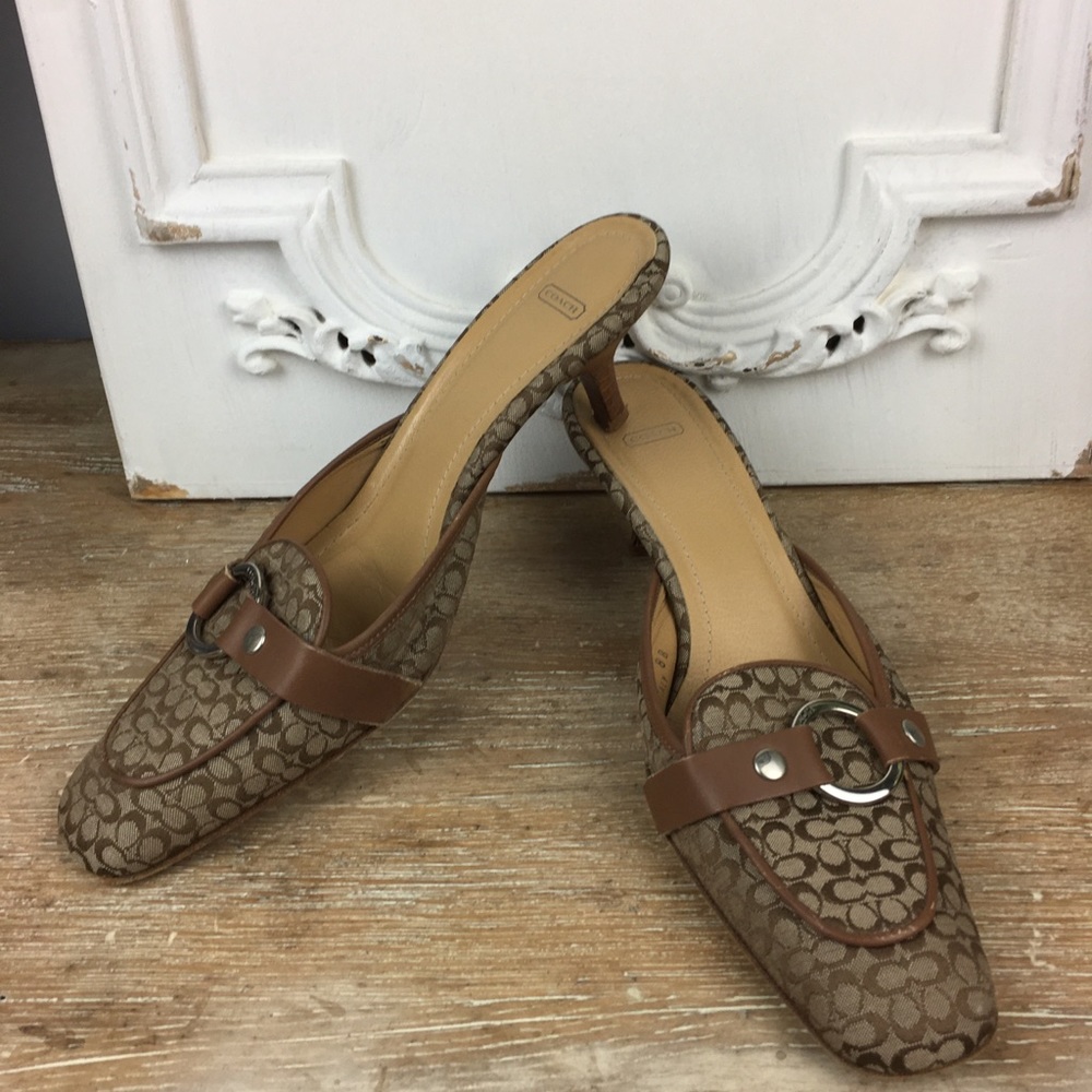 Coach slip on shoe